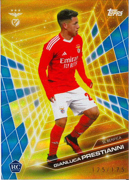 2024 Topps Benfica Fan Set #GF-4 Gianluca Prestianni /175