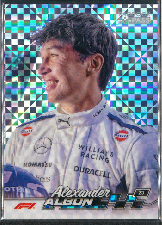 2024 Topps F1 Paddock Pass #69 Alexander Albon Xfractor