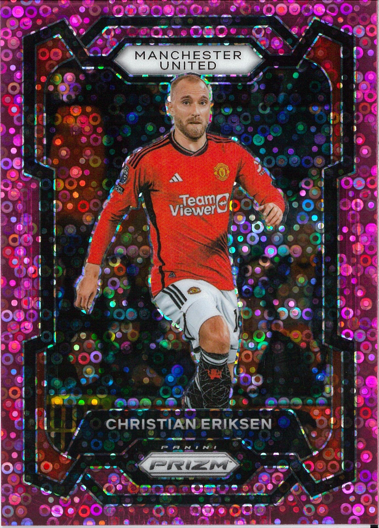 2023/24 Panini Prizm Breakaway Premier League #53 Christian Eriksen Pink /149