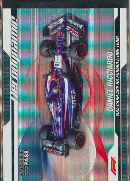 2024 Topps F1 Paddock Pass #AD-9 Daniel Ricciardo Aerodynamic