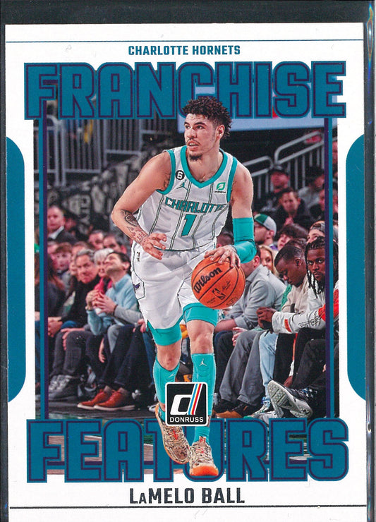 2023/24 Donruss Basketball #12 Lamelo Ball Franchise Features