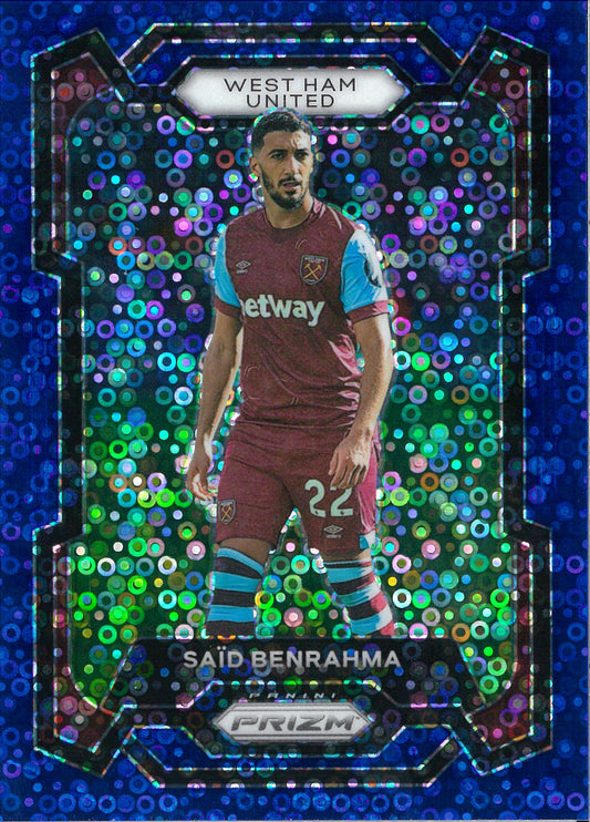 2023/24 Panini Prizm Breakaway #217 Said Benrahma Blue /99