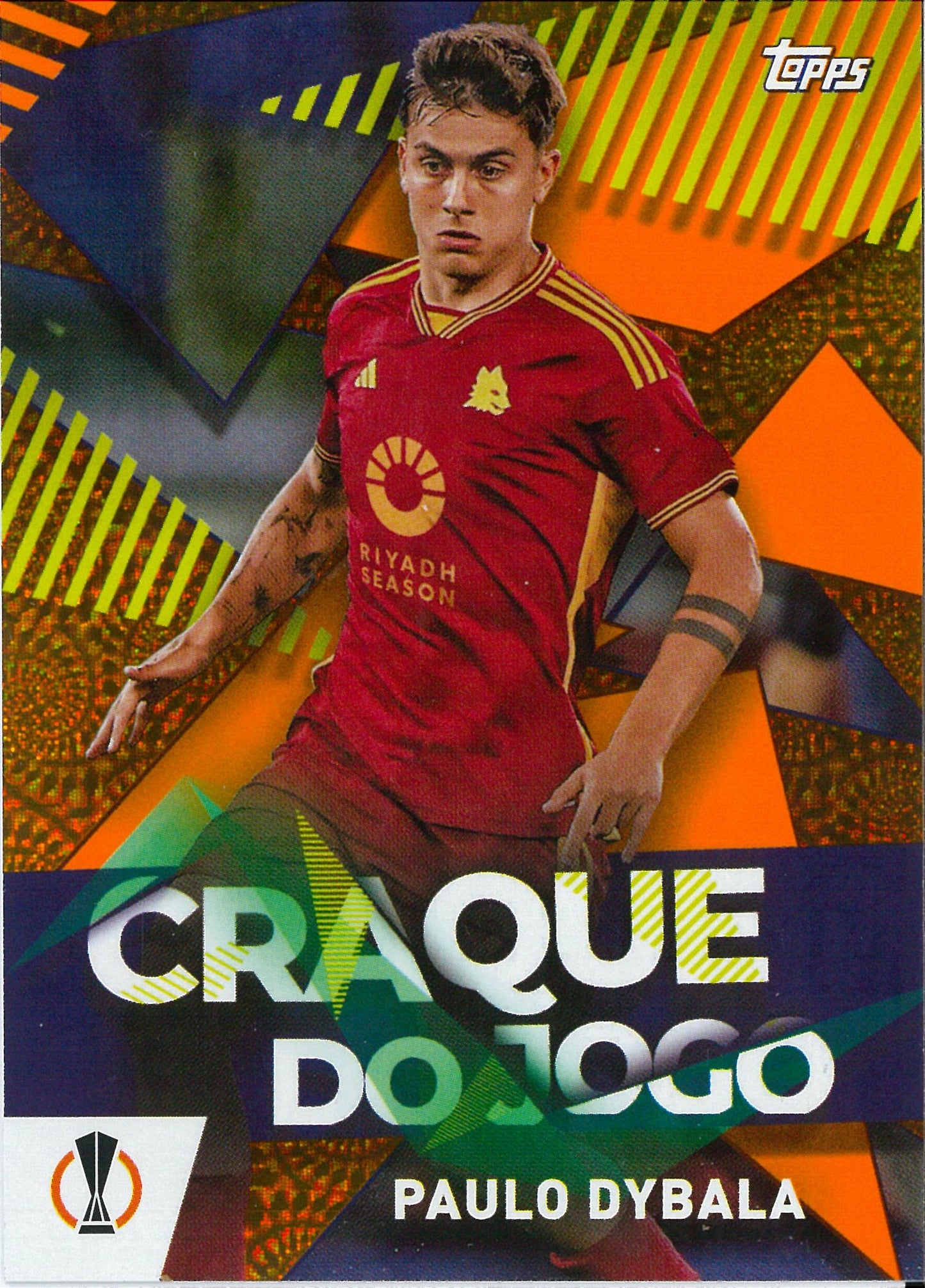 2023/24 Topps Carnival #CJ-2 Paulo Dybala Craque Do Jogo Orange /25