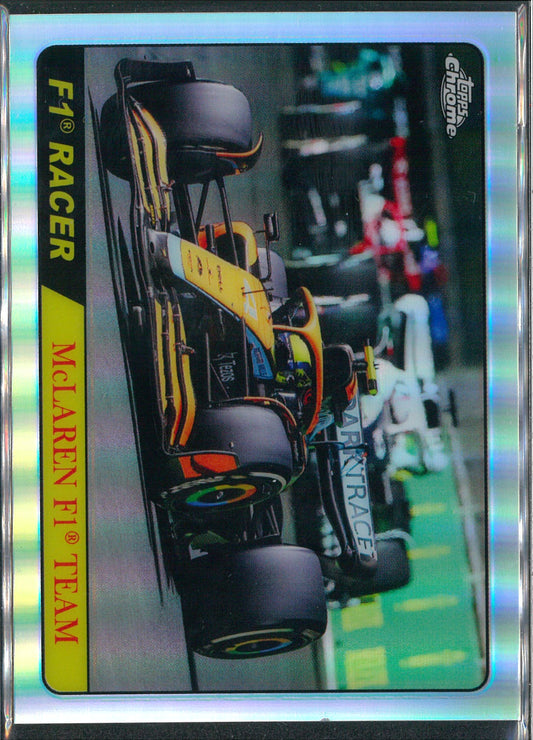 2022 Topps Chrome F1 #T68-LN Lando Norris F1 Racer