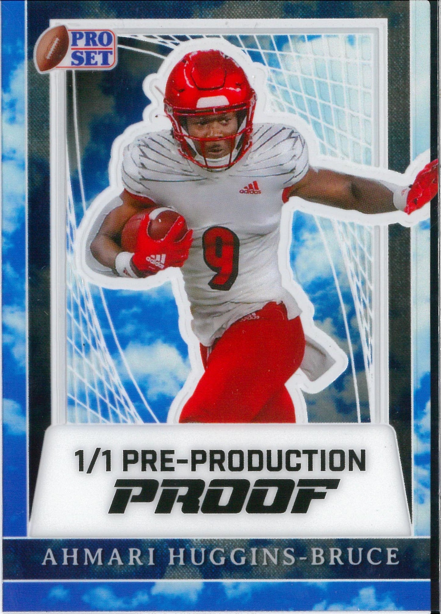 Leaf Ahmari Huggins-Bruce 1/1 Pre-Production Proof