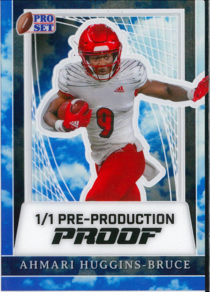 Leaf Ahmari Huggins-Bruce 1/1 Pre-Production Proof