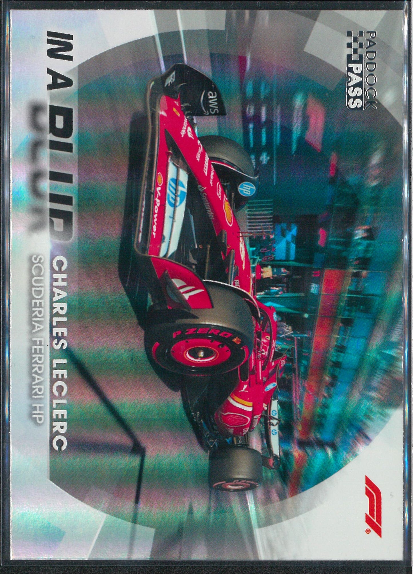 2024 Topps F1 Paddock Pass #BL-3 Charles Leclerc In A Blur