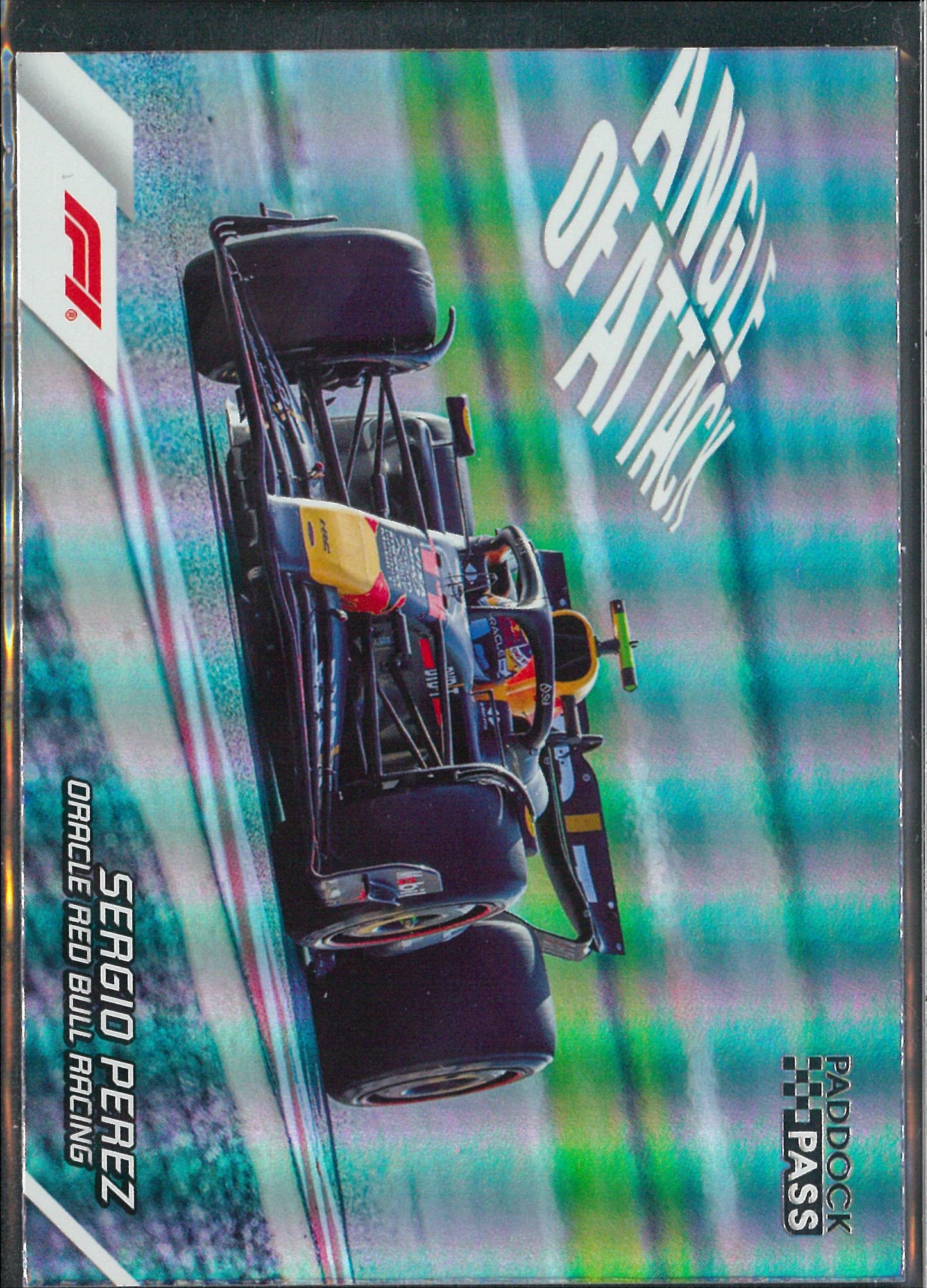 2024 Topps F1 Paddock Pass #AA-2 Sergio Perez Angle Of Attack