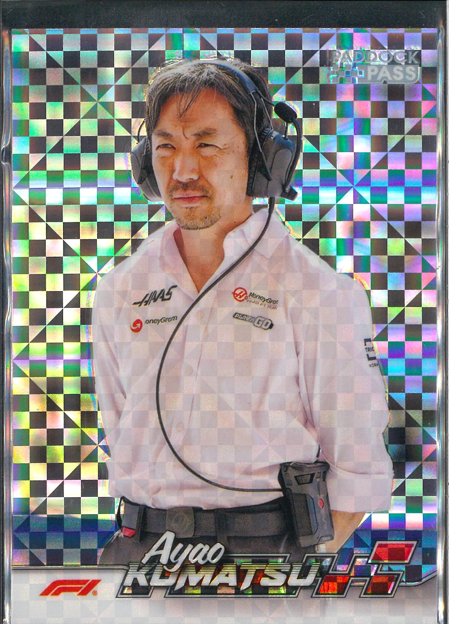 2024 Topps F1 Paddock Pass #80 Ayo Kamatsu Xfractor