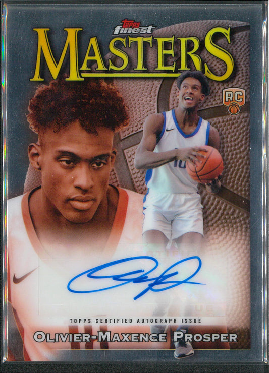 2023/24 Topps Finest #MA-OMP Olivier-Maxence Prosper Masters Autograph