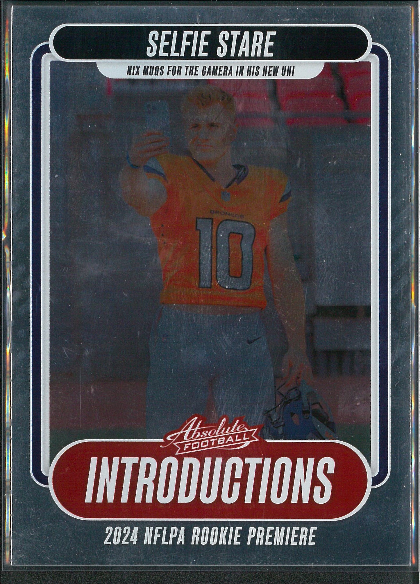 2024 Panini Absolute #I-BNX Bo Nix Introductions Rookie