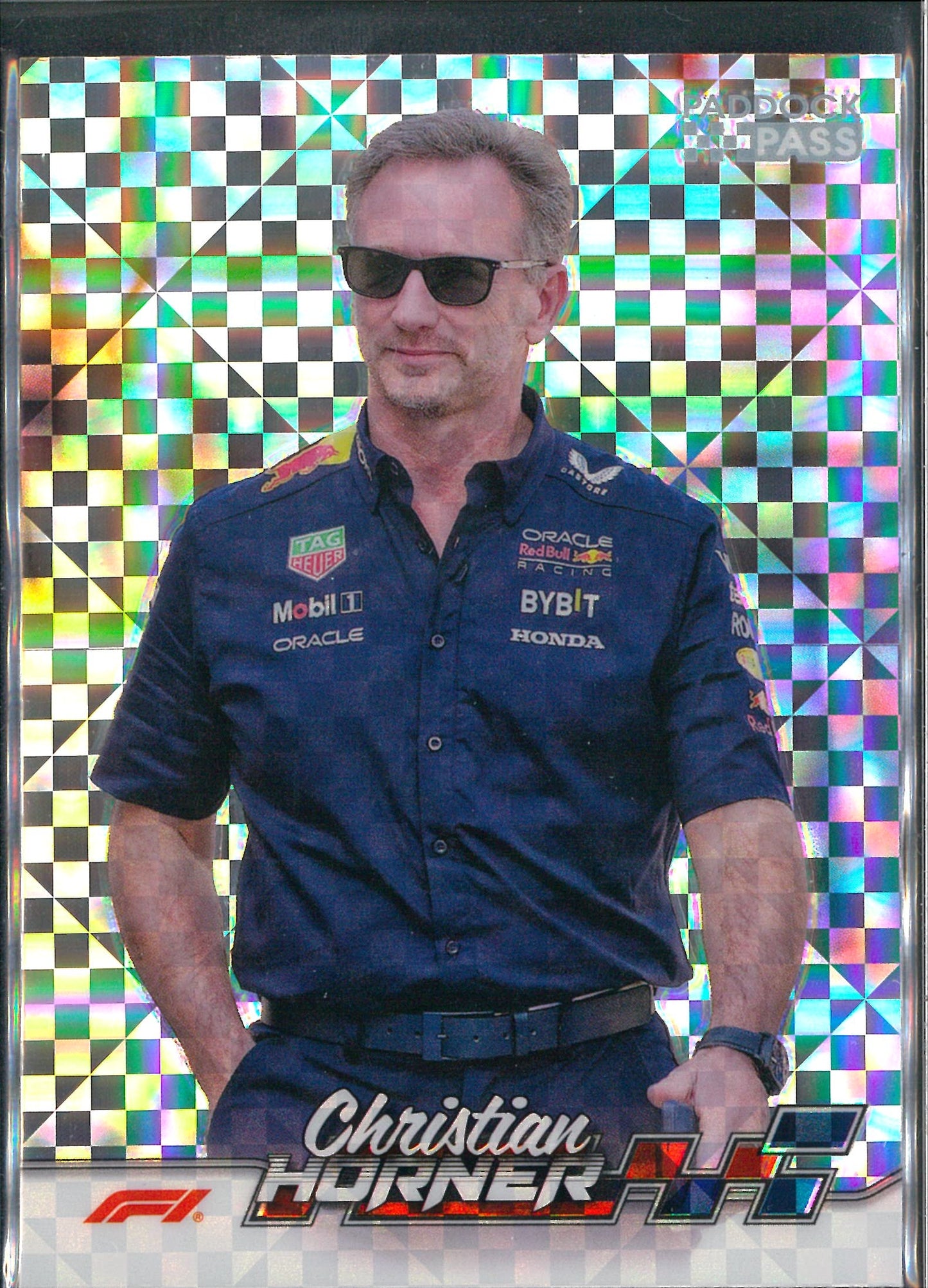 2024 Topps F1 Paddock Pass #72 Christian Horner Xfractor