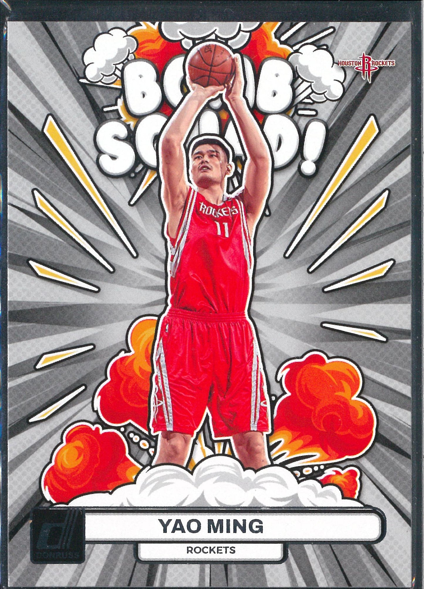 2023/24 Panini Donruss Basketball #18 Yao Ming Bomb Squad