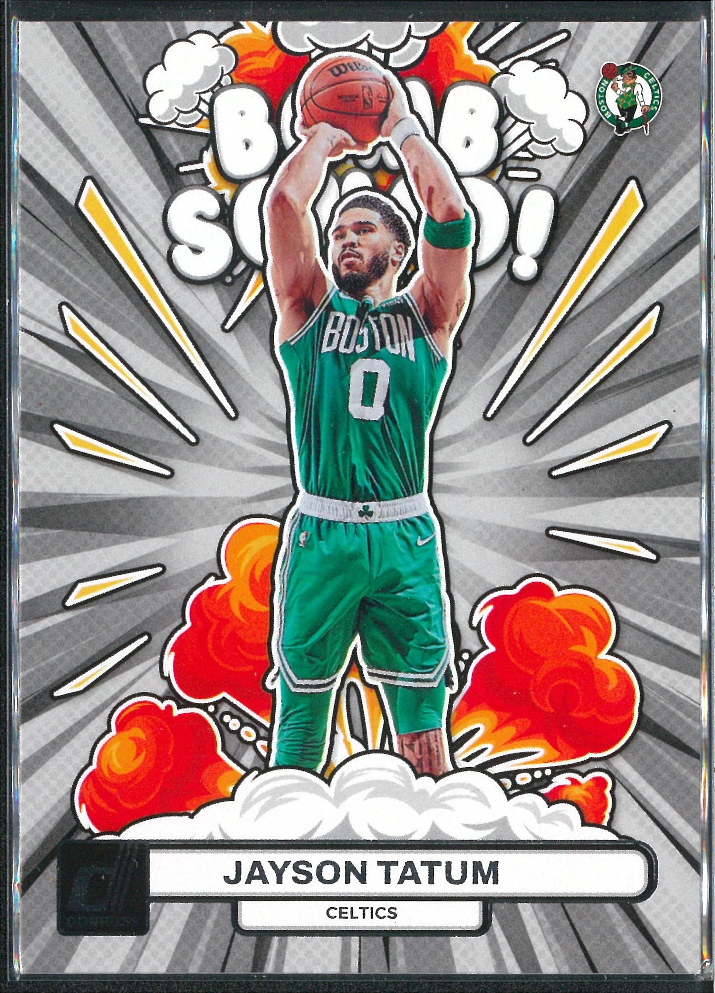 2023/24 Panini Donruss Basketball #14 Jayson Tatum Bomb Squad