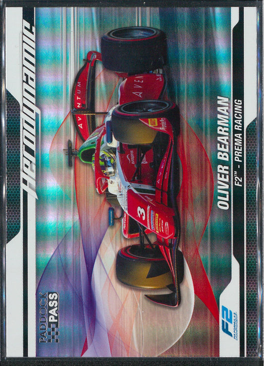 2024 Topps F1 Paddock Pass #AD-12 Oliver Bearman Aerodynamic