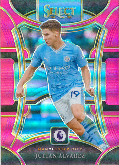 2023/24 Panini Select Premier League #165 Julian Alvarez Pink /99