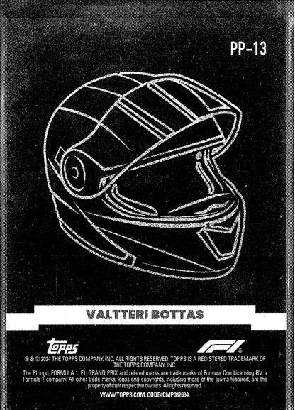 2024 Topps F1 Paddock Pass #PP-13 Valtteri Bottas Power Packed