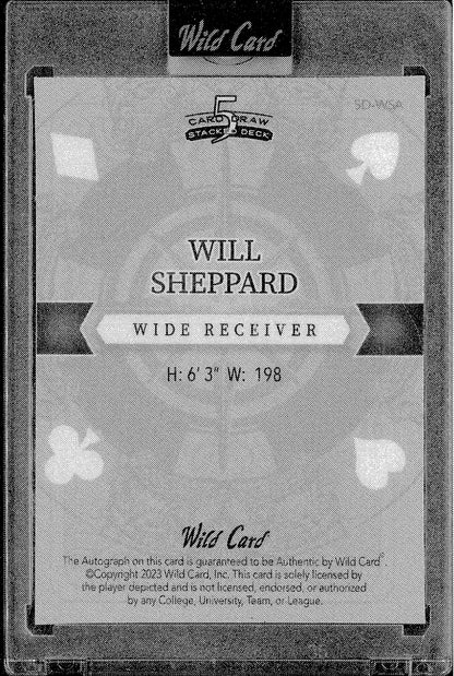 2023 Wild Card Will Sheppard Autograph /5