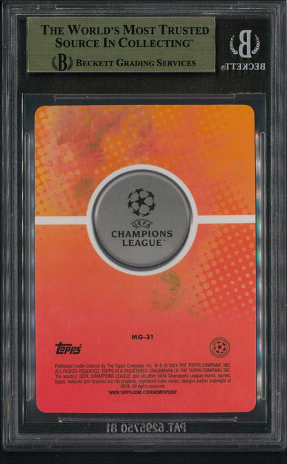 2023/24 Topps Merlin #MG31 Christian Pulisic Merlin Gamers BGS 9.5