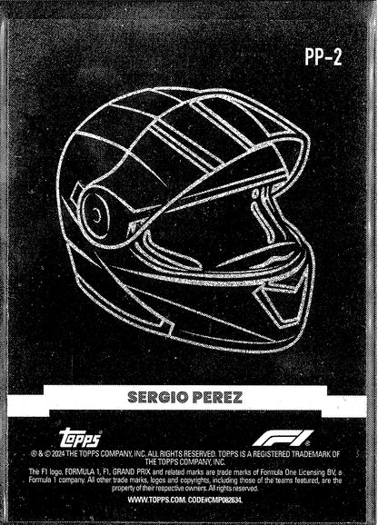 2024 Topps F1 Paddock Pass #PP-2 Sergio Perez Power Packed