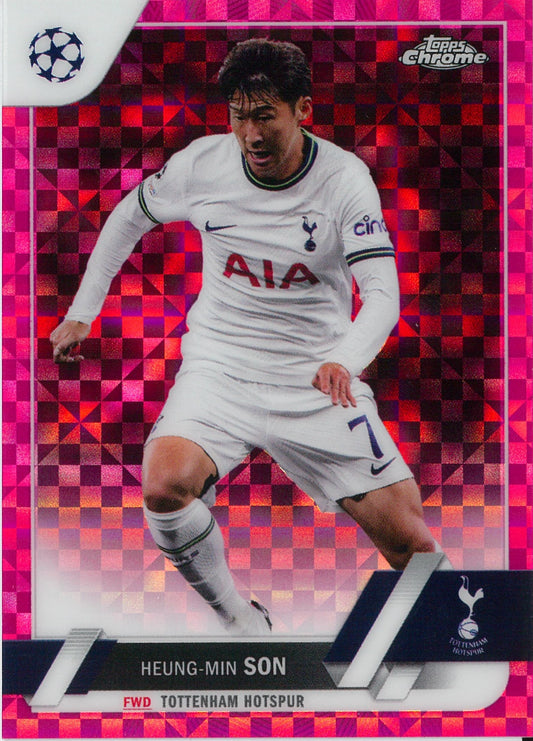 2023 Topps Chrome UCC #5 Heung-Min Son Pink /250