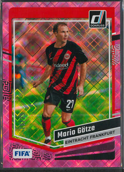 2023/24 Panini Donruss #145 Mario Gotze Pink /25