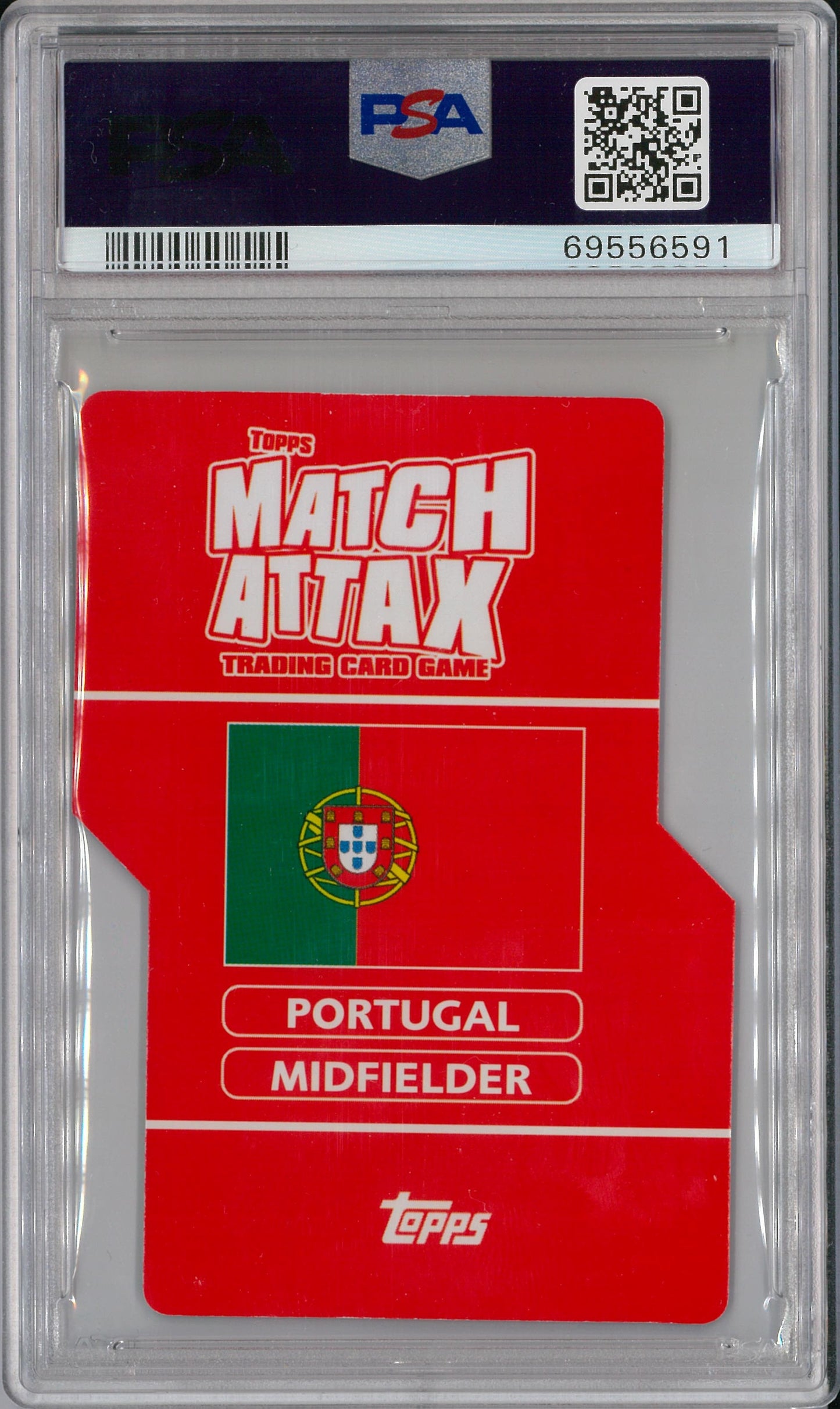 2006 Topps Match Attax Cristiano Ronaldo Di Cut PSA 9