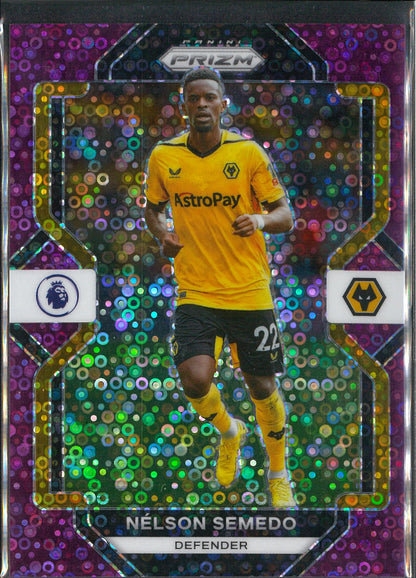 2022/23 Panini Prizm Premier League #245 Nelson Semedo Purple /25