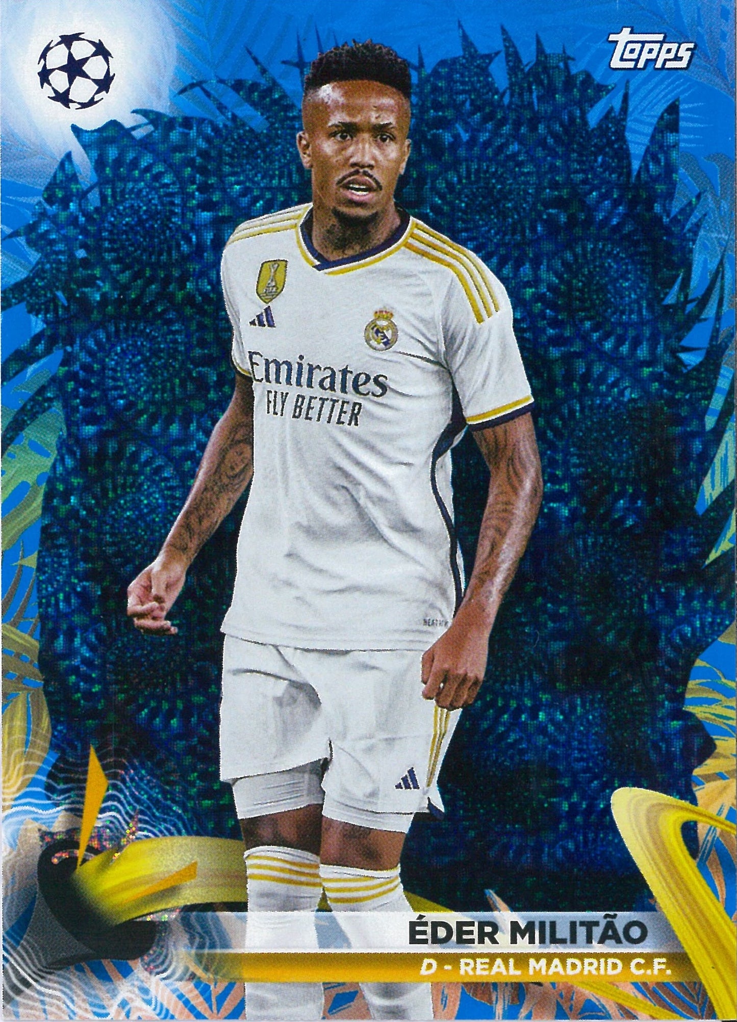 2023/24 Topps Carnival #87 Eder Militao Blue /99