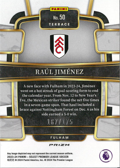 2023/24 Panini Select Premier League #50 Raul Jimenez Camo /175