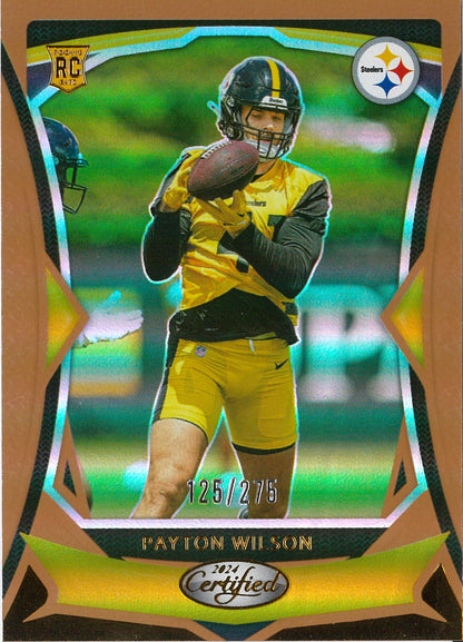 2024 Panini Certified #173 Payton Wilson Rookie /275