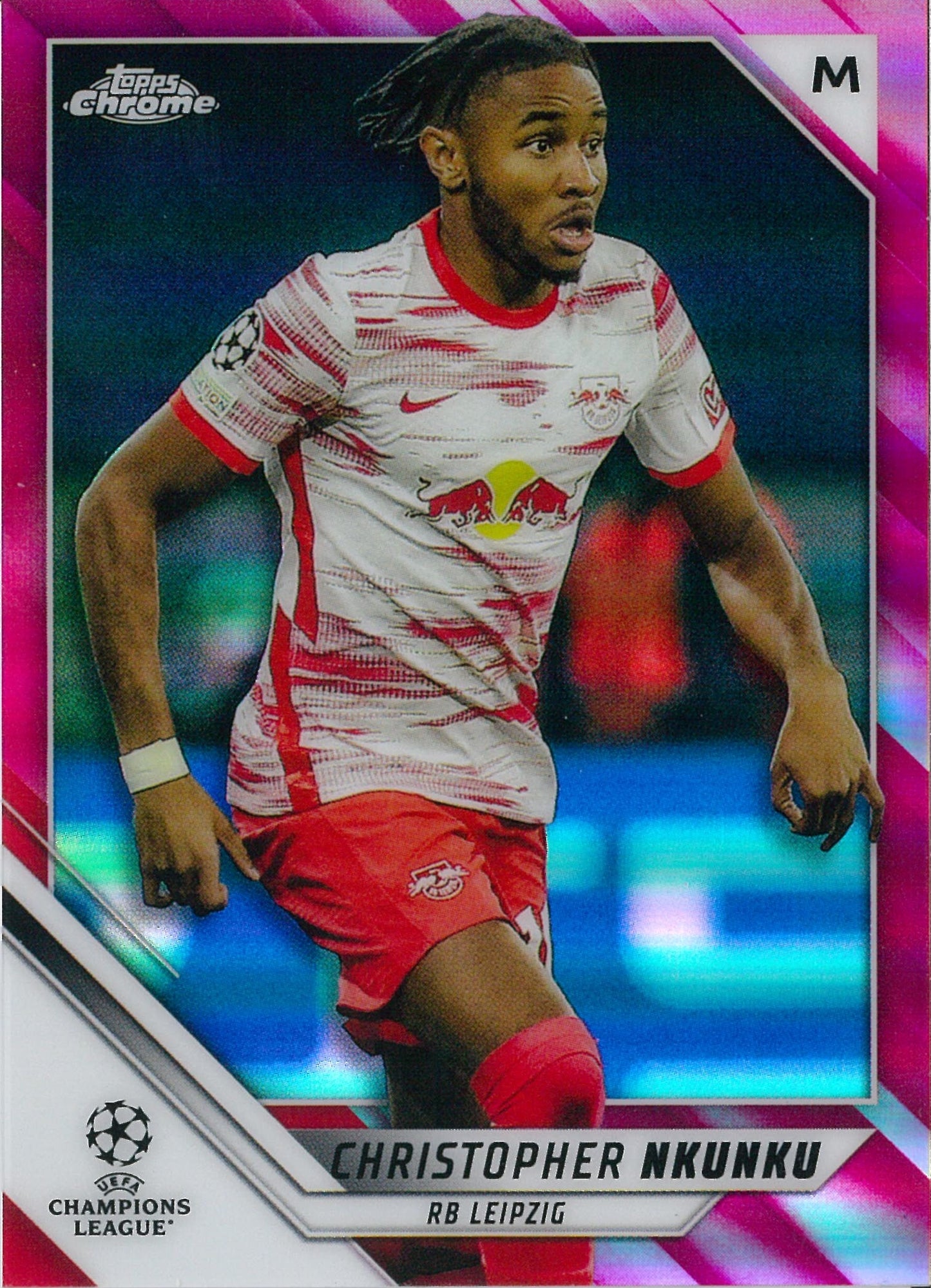 2022 Topps CHROEM UCC #45 Christopher Nkunku Pink /175