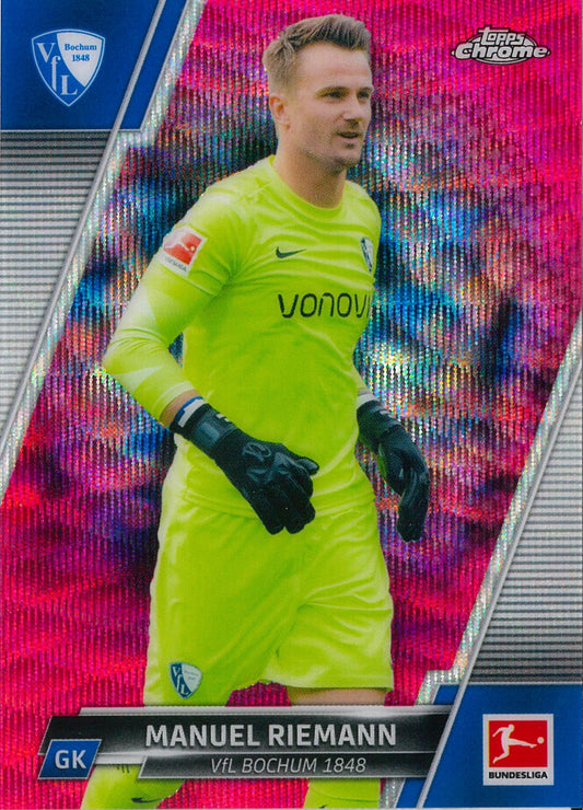 2022 Topps Chrome Bundesliga #26 Manuel Reimann Pink /399