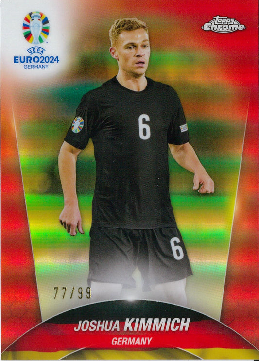 2024 Topps Chrome Euro #40 Joshua Kimmich Orange /99